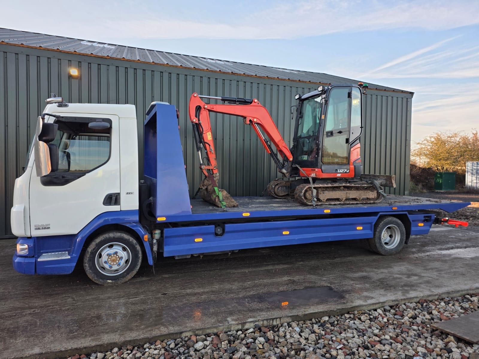 Excavator transport