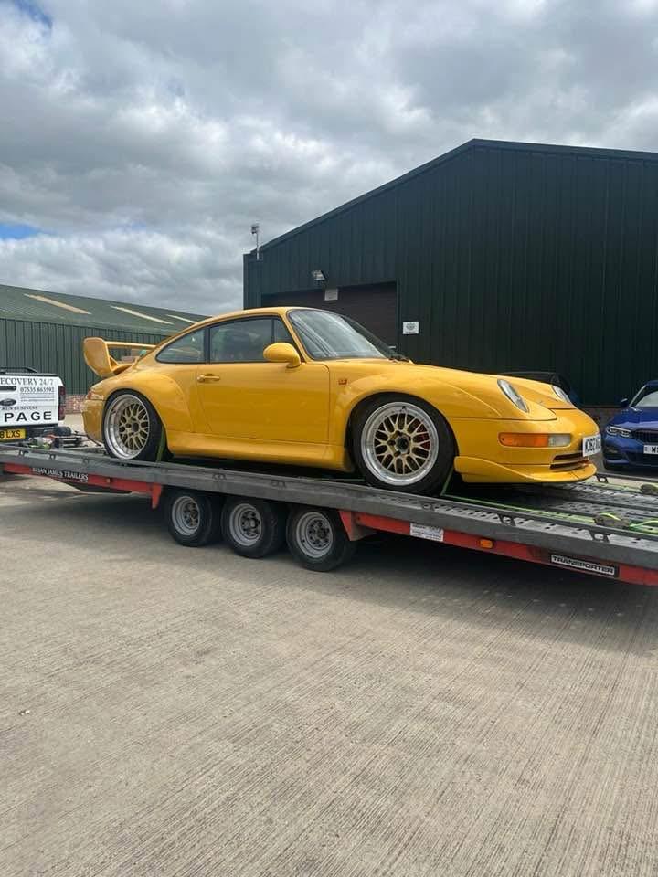 Porsche transport